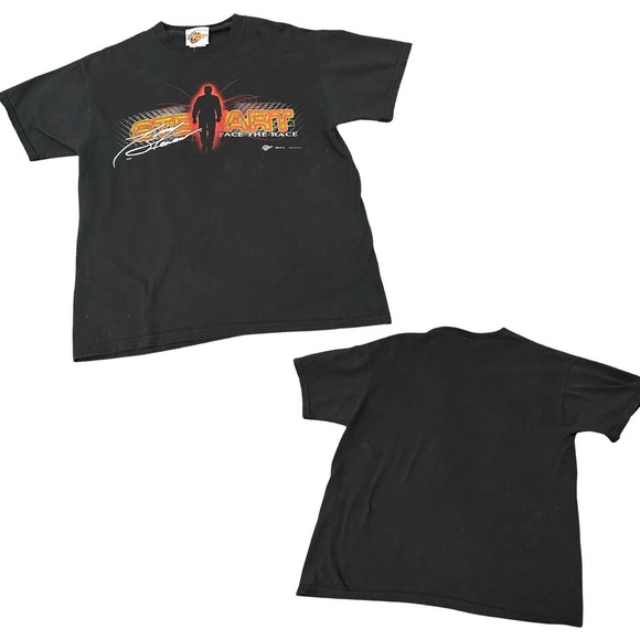 Y2K Tony Stewart NASCAR Winner’s Circle Tee T Shirt 2003 / Men’s Large * - Picture 4 of 4